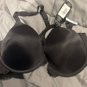 Maidenform Black Satin Bra 36D